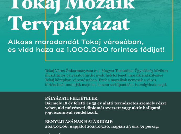 Tokaj Mozaik Tervpályázat 