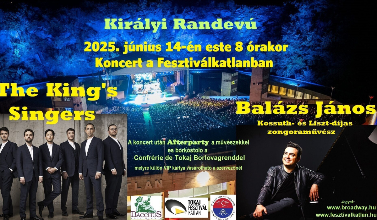 50%-os jegykedvezmény tokaji lakcímmel rendelkezőknek a Királyi randevúra