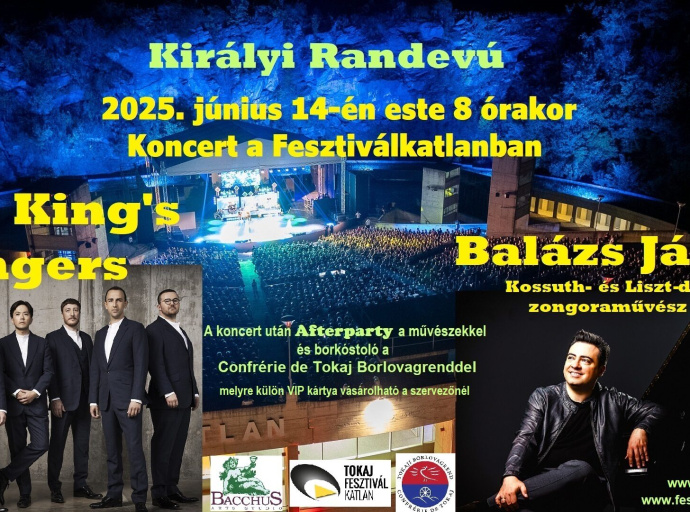 50%-os jegykedvezmény tokaji lakcímmel rendelkezőknek a Királyi randevúra