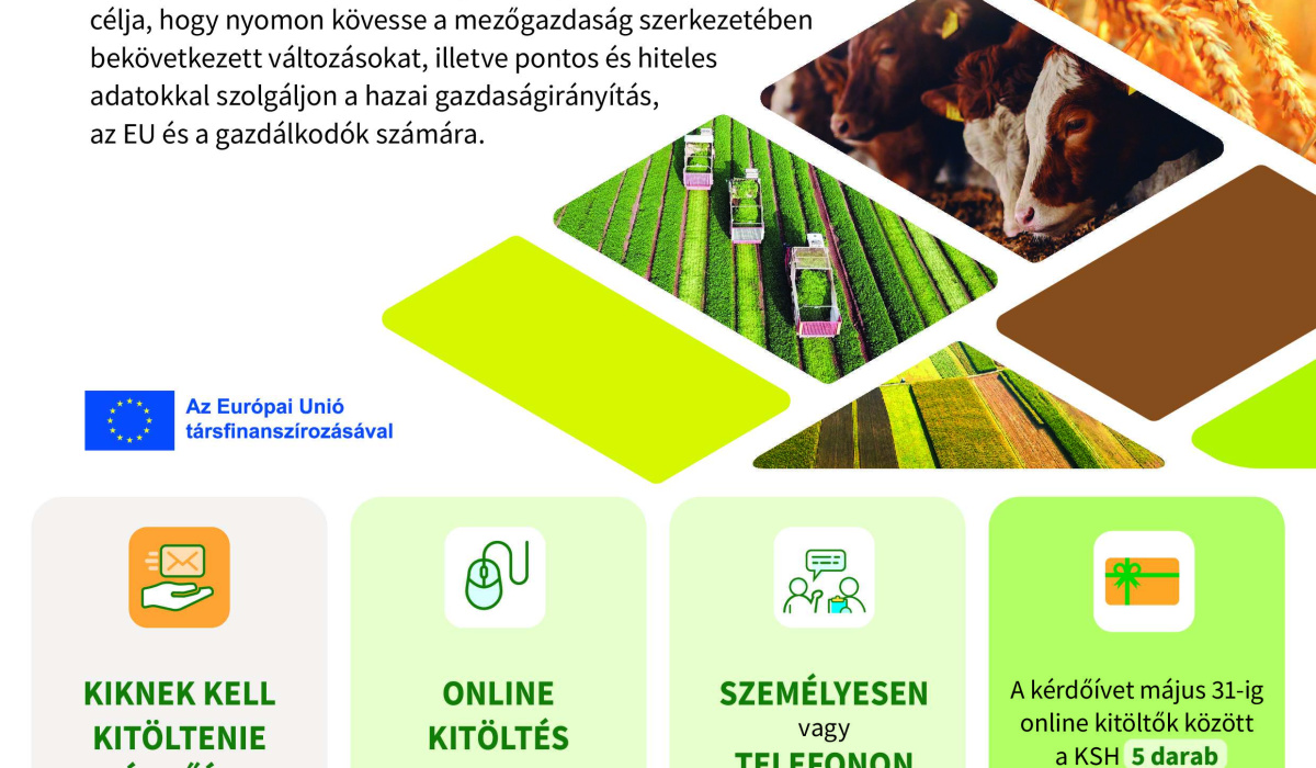Agrárium 2026 - gazdaságszerkezeti összeírás