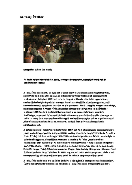 4. Tokaji Írótábor