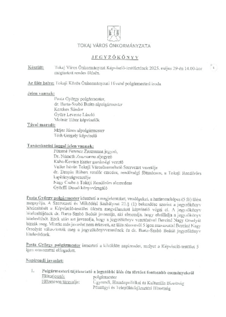 JKV. 2025.05.29. KT. mellekletekkel