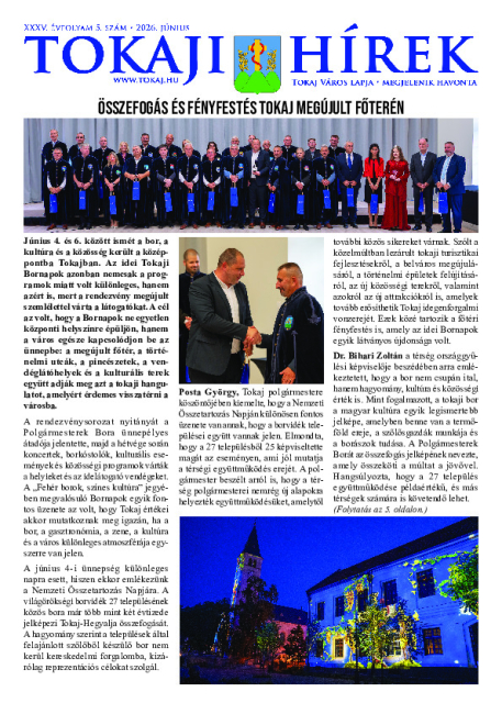 Tokaji Hírek - 2026.06