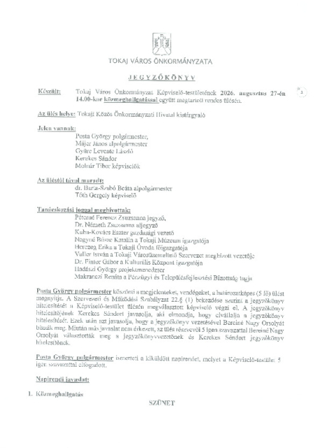 JKV. 2026.08.27. KT