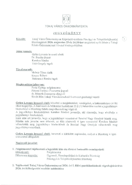 JKV. 2026.08.25. PTB